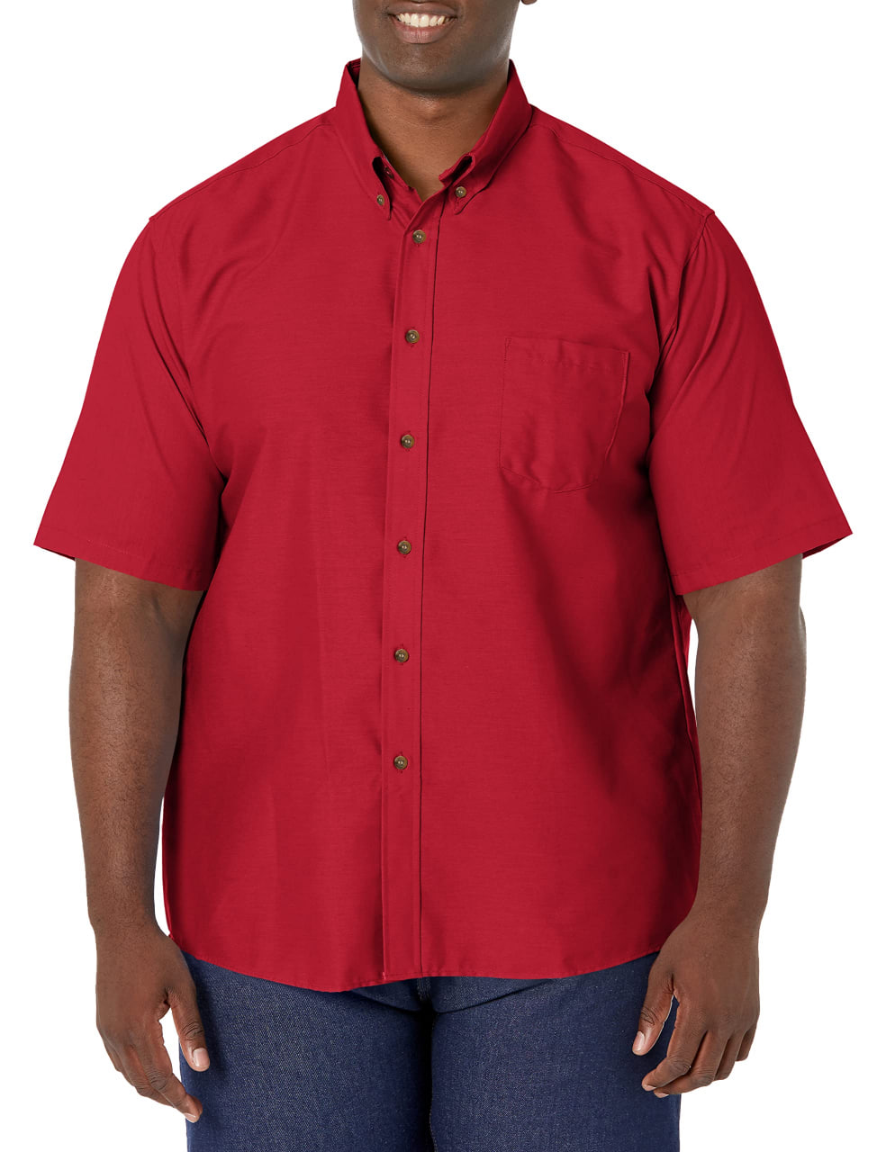 Red Kap Men's RK Poplin Dress Shirt
